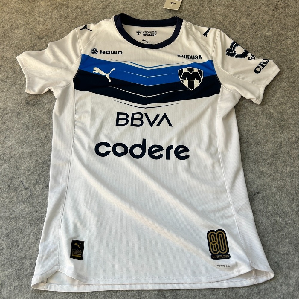 MONTERREY FC Club Futbol Jersey Puma Soccer Tecate Rayados Sz Small NWT $100
